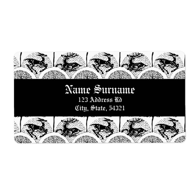 Etiqueta Cerveja e Árvores Medievais, rótulos (Frente)