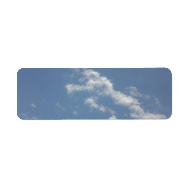 Etiqueta Céu, Sol e Mar (Frente)