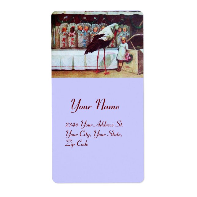 ETIQUETA CHÁ DE FRALDAS 3 DE ARMAZENAMENTO (Frente)