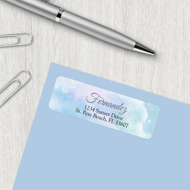 Etiqueta Chá de Noiva Nove Nuvens (Criador carregado)