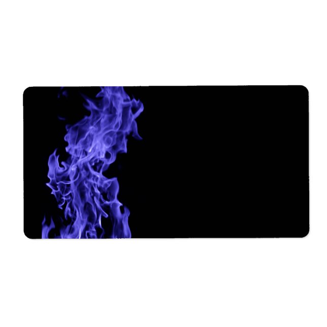 Etiqueta Chama azul (Frente)