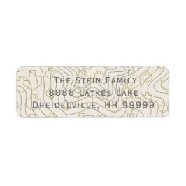 Etiqueta Chanucá Devolve Rótulos "Dreidels & Stars"