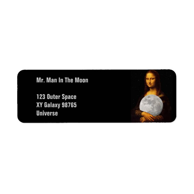 Etiqueta Cheio Moona Lisa (Frente)