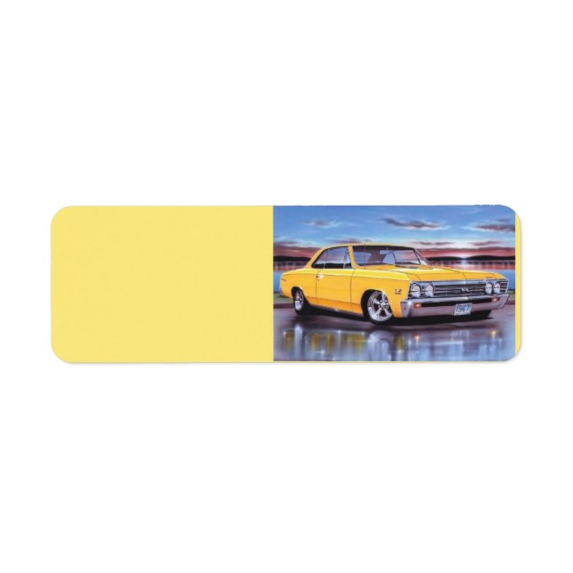 Etiqueta Chevy Address Labels (Frente)