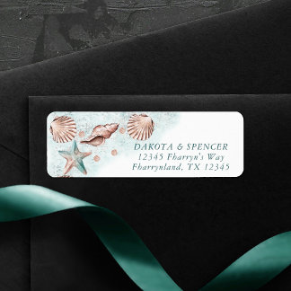 Etiqueta Chic costal | Endereço de Casamento de Recife de T