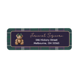 Etiqueta Chic elegant R. Lauren theme return address label