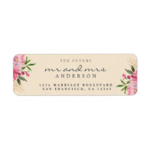 Chic Floral Future Sr. Wedding Return Endereço
