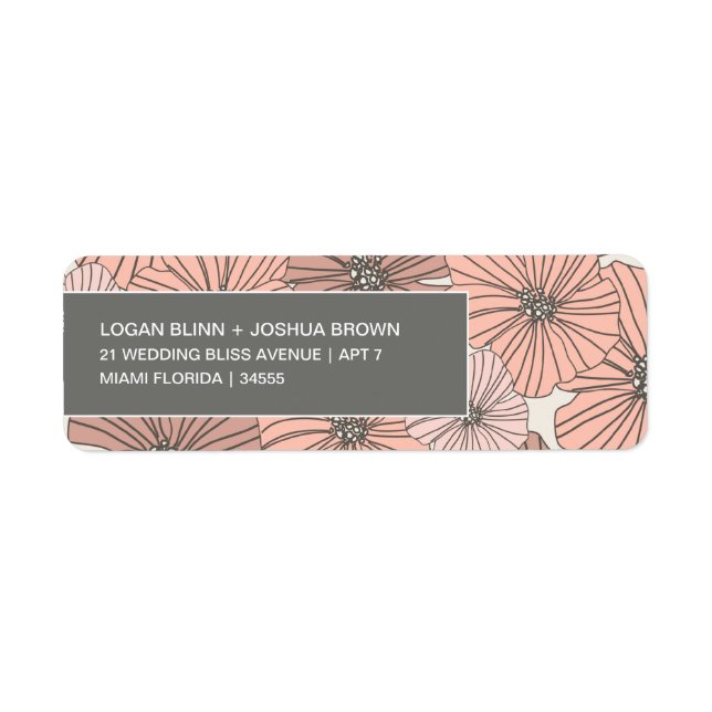 ETIQUETA CHIC SOFT | RÓTULO DO ENDEREÇO (Frente)