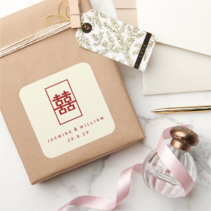 Etiqueta chinesa moderna do casamento da