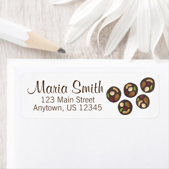 Etiqueta Chocolate Comprado Chocolatista Pastelaria Mendian (Insitu)