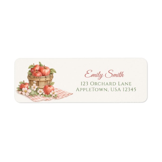 Etiqueta Chuva de Presentes Appley EVER AFTER  (Frente)