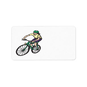 Etiqueta Ciclismo da mulher