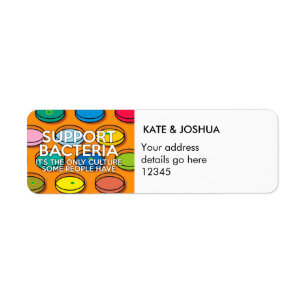 Etiqueta Ciência de BACTÉRIAS PERSONALIZADAS