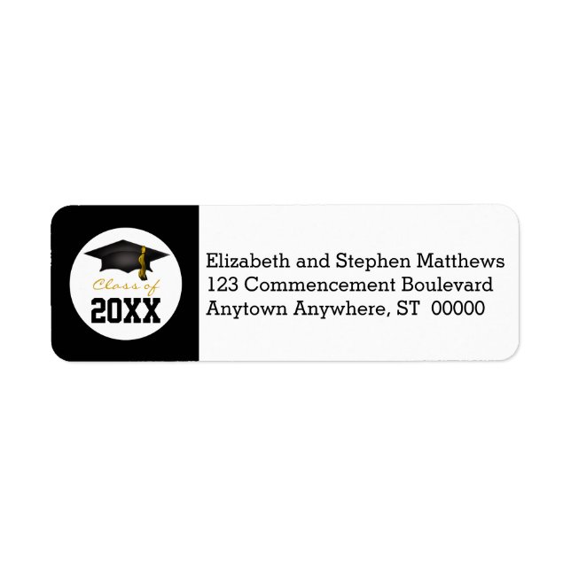 Etiqueta Classe de Boné de formatura 2024 2025 (Frente)
