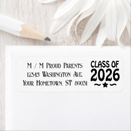 Etiqueta Classe Star de Graduação 2026