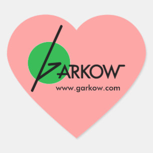 Etiqueta clássica do coração de Garkow