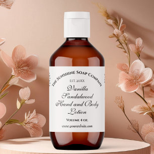 Etiqueta Clássico Estilo de Vintagem Cosmético Rótulo de Fr
