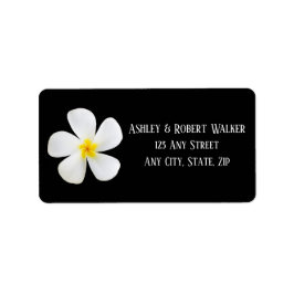 Etiqueta Clássico Formal Moderno, Branco em Preto, Casament