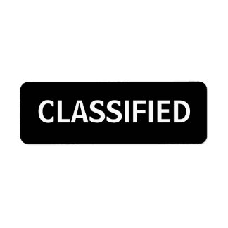Etiqueta classificados