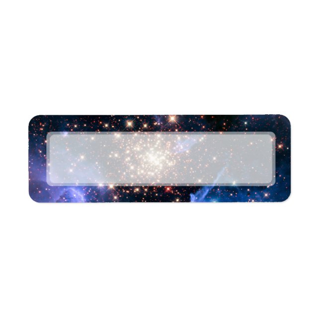 Etiqueta Cluster de estrelas NGC 3603 (Hubble) (Frente)