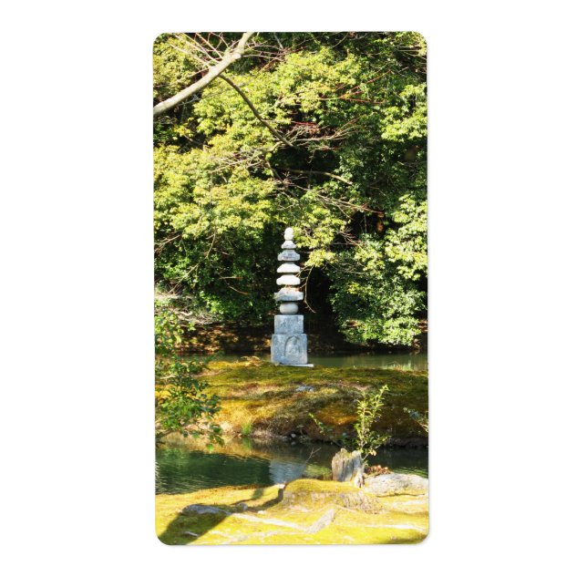 Etiqueta Cobra branco Pagoda / Hakuja No Tsuka (Frente)