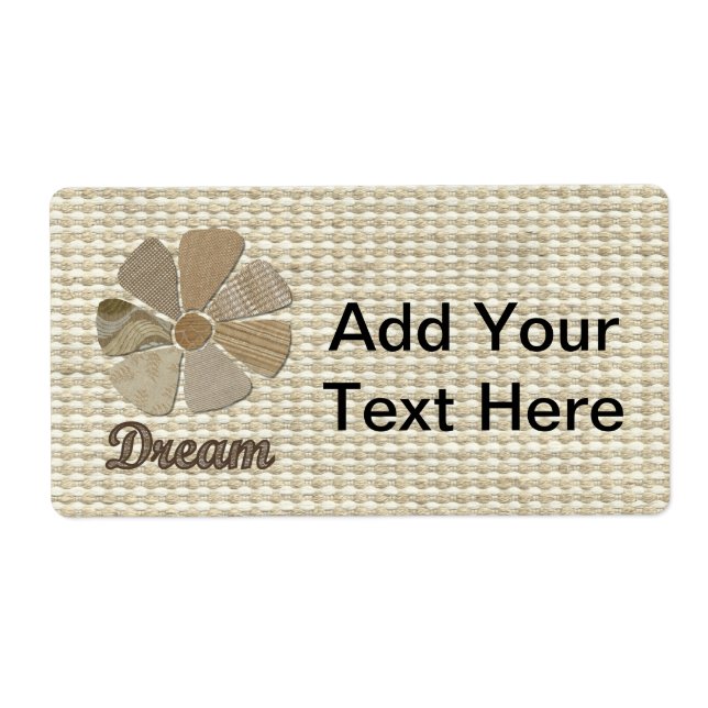 Etiqueta Colagem Dream Inspiration (Frente)