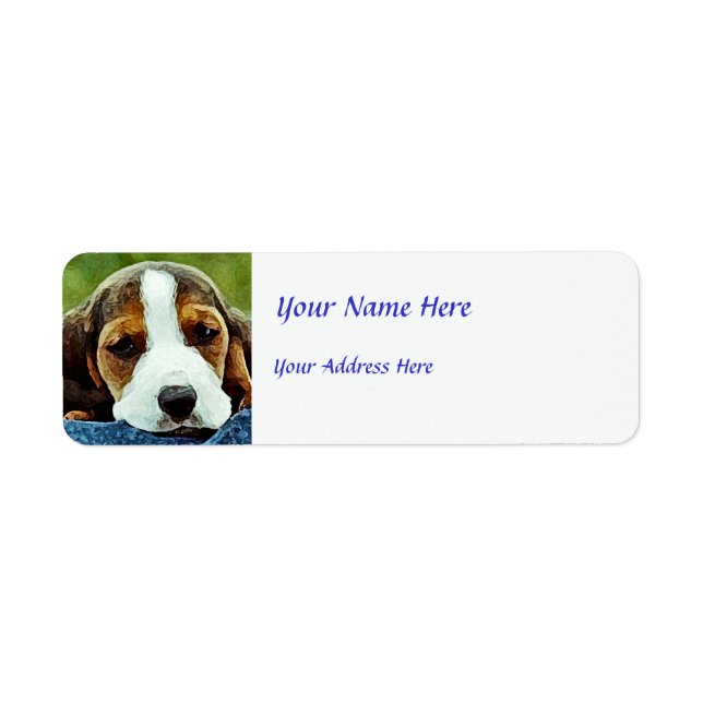 Etiqueta Colheita de Basset - Preto-Marrom e Branco (Frente)