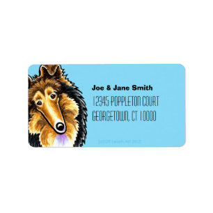 Etiqueta Collie Sheltie Carribean