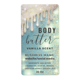 Etiqueta Coloca o brilho da brilha do script do corpo da ma