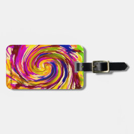 Etiqueta Colorida de Bagagem