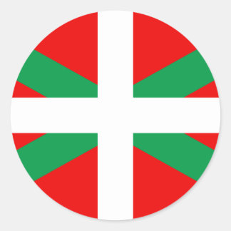 Etiqueta com Bandeira Basca “Ikkurina "