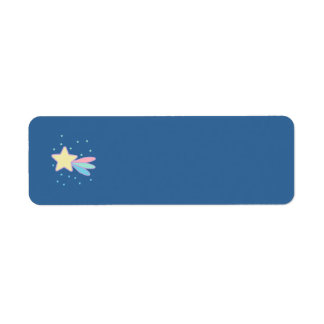 Etiqueta Cometa Estrela Cadente Fofa