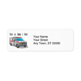 Etiqueta Como eu faço a ambulância