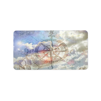 Etiqueta Compass de nuvens