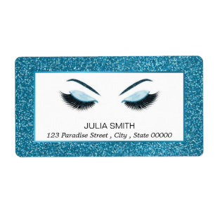 Etiqueta Composição com efeito do brilho