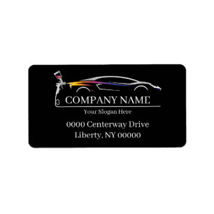 Etiqueta Compro Automático de Pintura de Corpo Automático P