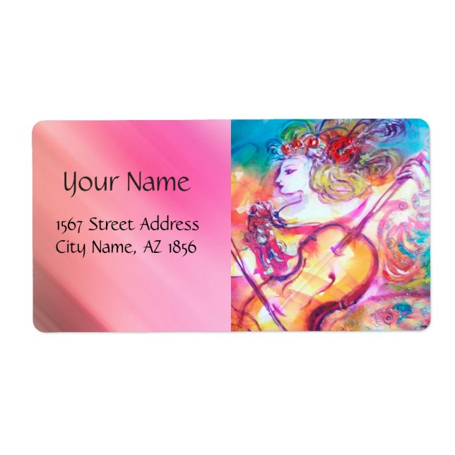 ETIQUETA CONCERTO DE MÚSICA HARMONY TRIO PRIMAVERA (Frente)