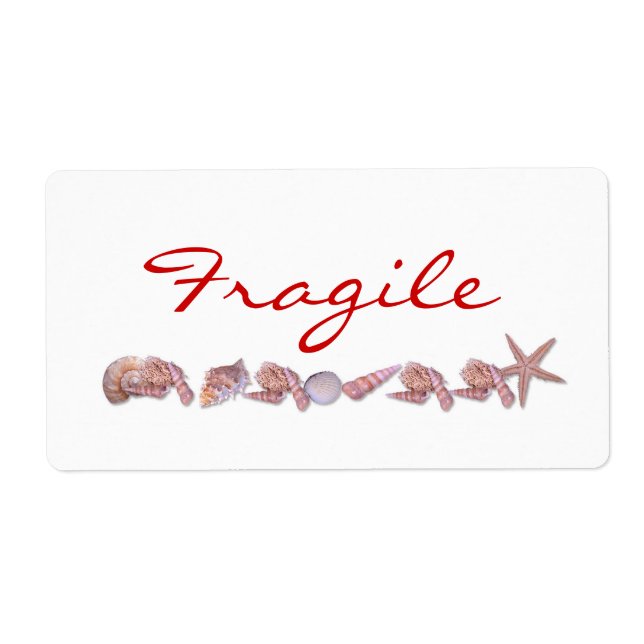 Etiqueta Conchas (Frente)