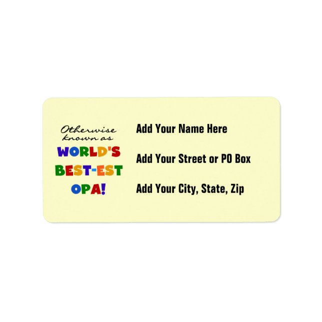 Etiqueta Conhecidos como melhores t-shirts e presentes (Frente)