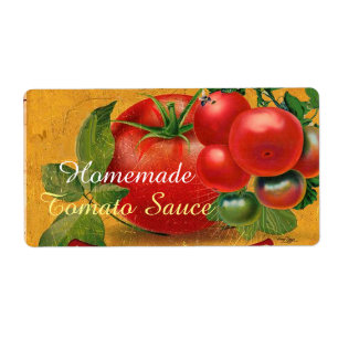 ETIQUETA CONSERVAS DA COZINHA DOS TOMATES, CANNINGS, MOLHO