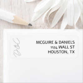 ETIQUETA CONVITE DE AJUDA DE ESTILO DE MANUTENÇÃO DE CHIC C