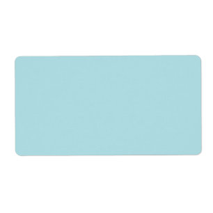 Etiqueta cor pó azul