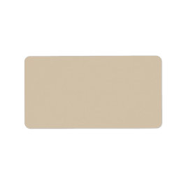 Etiqueta Cor Sólida do Kilim Beige