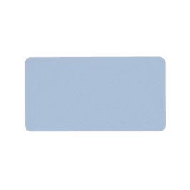 Etiqueta Cor Sólido Azul De Aço Claro