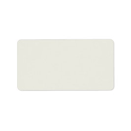 Etiqueta Cor Sólido da Porta Branca