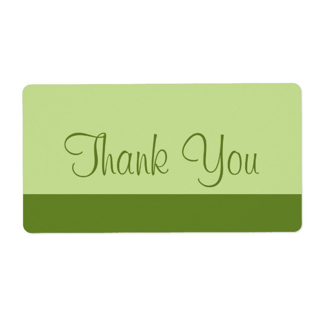 Etiqueta cor verde-azeitona clara (Frente)