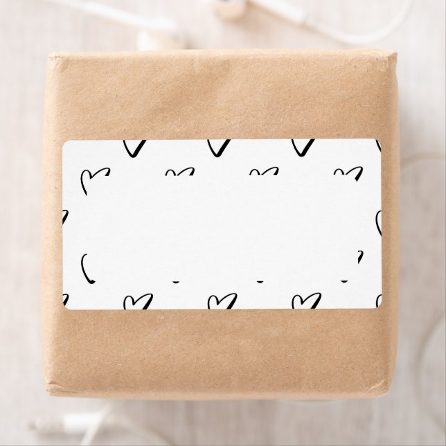 Etiqueta Coração Amor Personalizado Customizado  (Insitu)