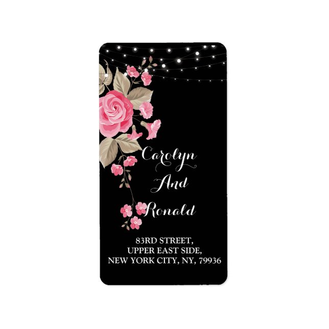 Etiqueta Corda branca fica preta (Frente)