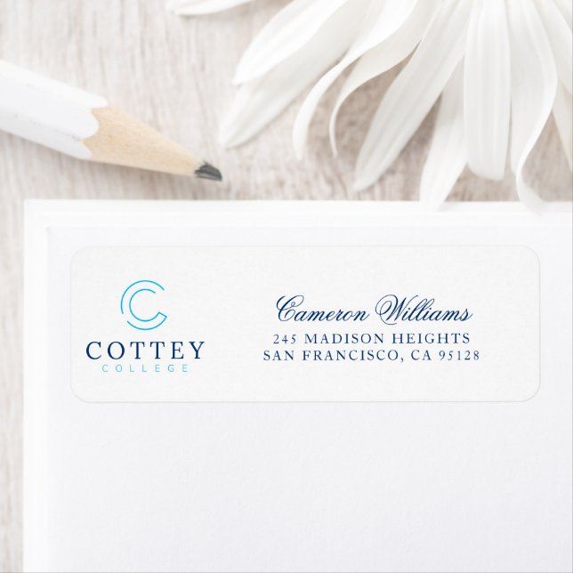 Etiqueta Cottey College (Insitu)