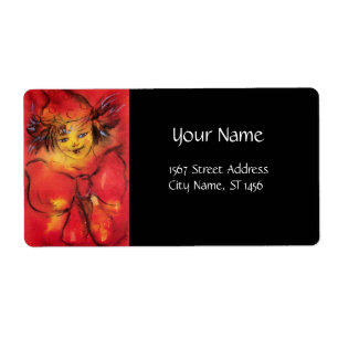 ETIQUETA COZINHO COM BORRACHA VERMELHA